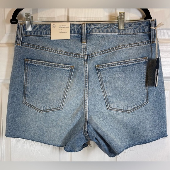 NWT UNIVERSAL THREADS Vintage Stretch Midi  Fitted Hip & Leg Shorts Size 10 - Picture 7 of 11